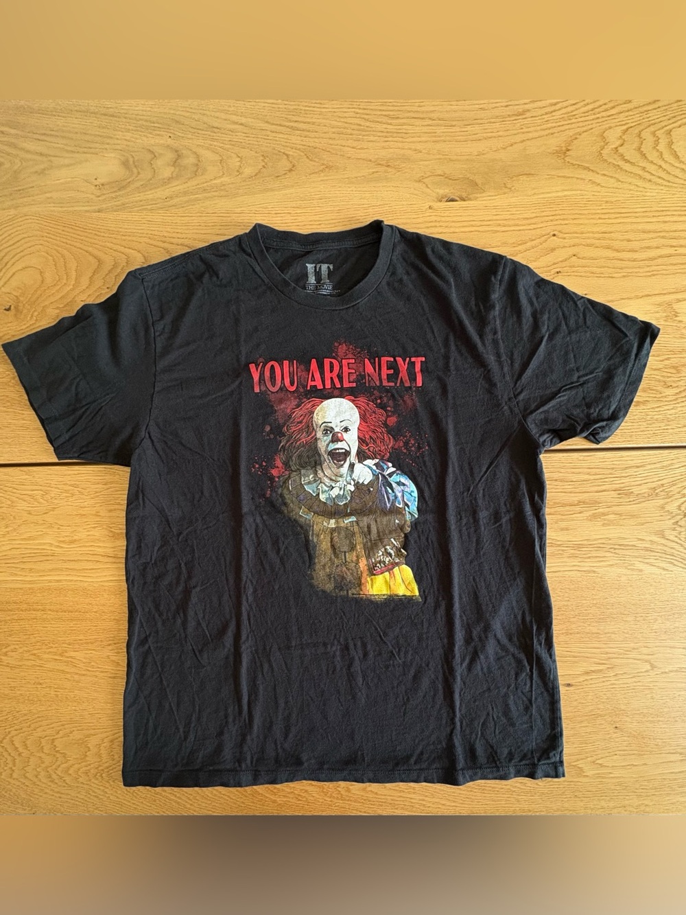 IT Movie Pennywise T Shirt XL Black You Are Next Horror Film Graphic Tee